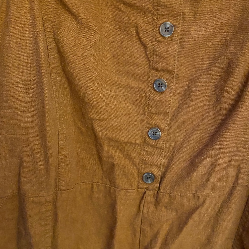 Rusty colored jumpsuit